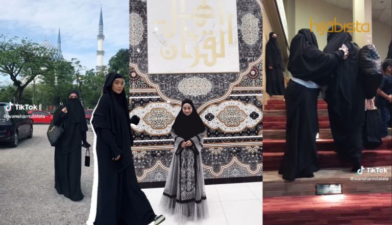 Hadir Majlis Ilmu Di Masjid, Penampilan ‘Patuh Syariah’ Wan Sharmila Bikin Netizen Cair!