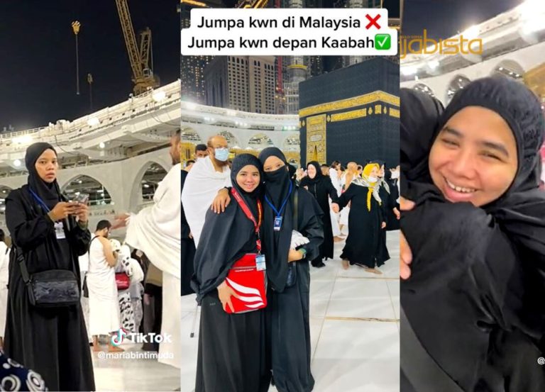 15 Tahun Terpisah, Wanita Tak Sangka Kaabah Jadi ‘Saksi’ Pertemuan Dengan Sahabat Lama