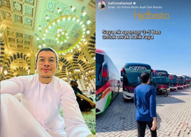 Hafiz Mahamad Taja 10 Buah Bas Untuk Balik Raya Kepada Golongan Yang Memerlukan.