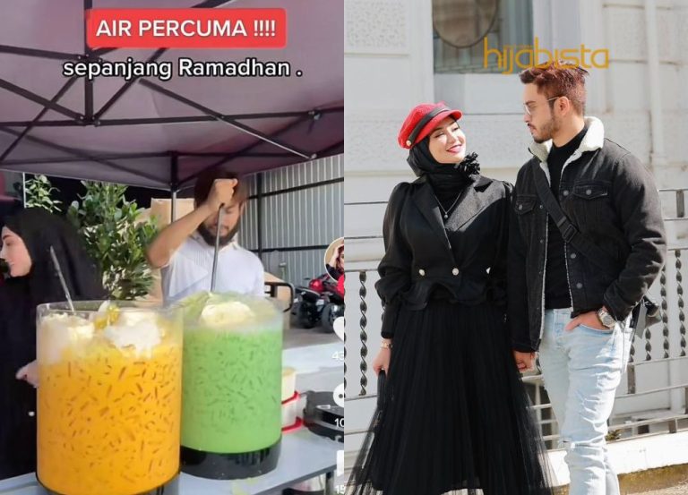 Bagi Air Balang Percuma Sepanjang Bulan Ramadan, Wawa dan Aeril Kongsi Rezeki.