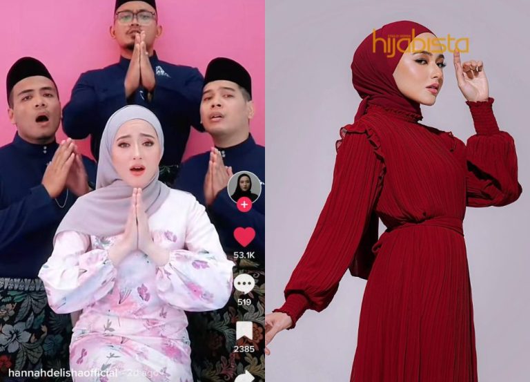 “Fall In Love Dengan Suara Dia” – Hannah Delisha Nyanyi Lagu Raya ‘Evergreen’ Jadi Sorotan Netizen!