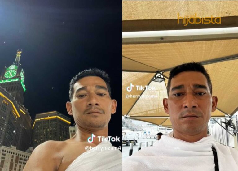 Lelaki OKU Jalan Kaki Dari Bidor, Selamat Sampai ke Mekah!