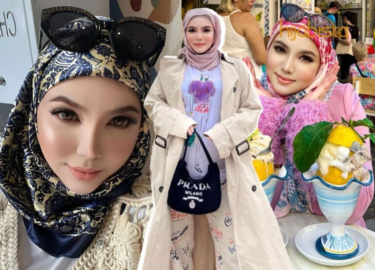Hijabi Jutawan Tak Kekok Sarung Tudung ‘Marhaen’ RM 6, Melancong Ke Itali