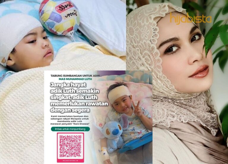 Anzalna Nasir Harap Rakyat Malaysia Bantu Kumpul Dana Untuk Adik Luth.