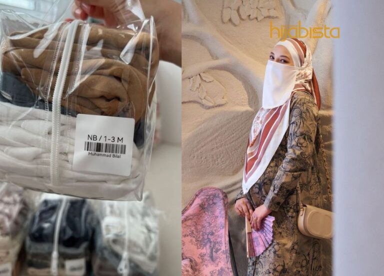 Hanya Beli Apa Yang Penting, Neelofa Ulang Pakai Baju Bilal Untuk Anak Kedua