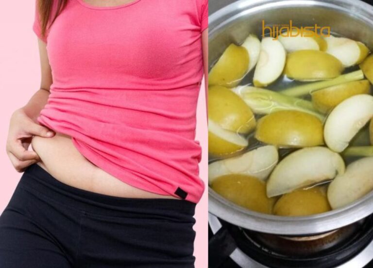 Kempiskan Perut Buncit, Buat Sendiri Air Detoks Dari rebusan Epal Dan Serai. Mudah Sangat!