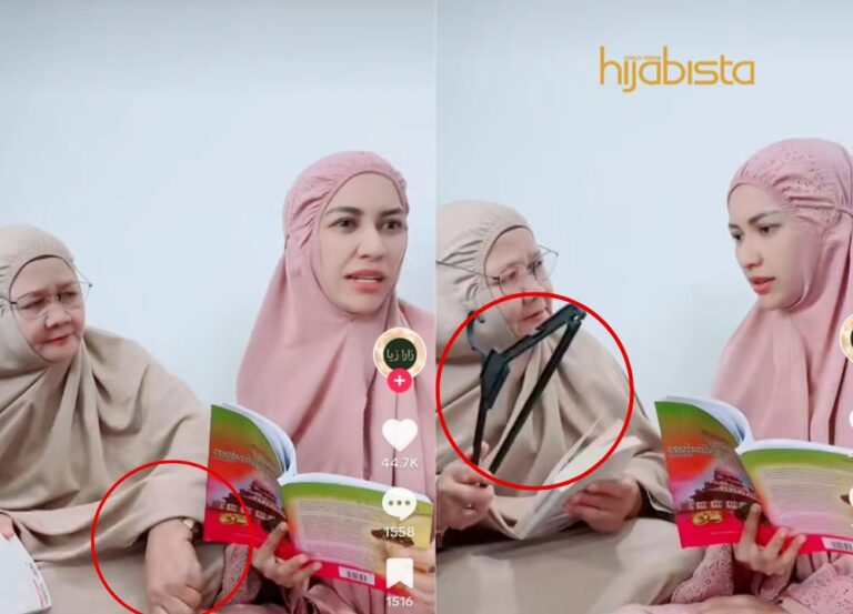 Nakal Betul Zara Zya, Dah Kena Piat Pun Masih ‘Degil’, Sekali Ibu Keluarkan Hanger Dari Telekung!