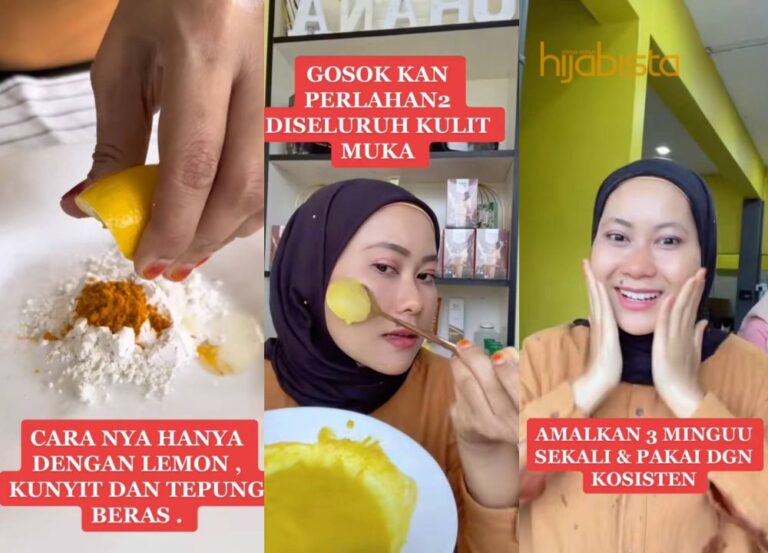 Pudarkan Jeragat Guna Tiga Bahan Dapur, Ini Petua Orang Lama. Auto Berseri!