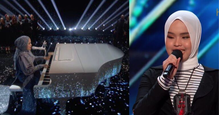 Dress & Hijab Biru ‘Bling Bling’ PUTRI ARIANI Di Final America’s Got Talent 2023 Curi Tumpuan!