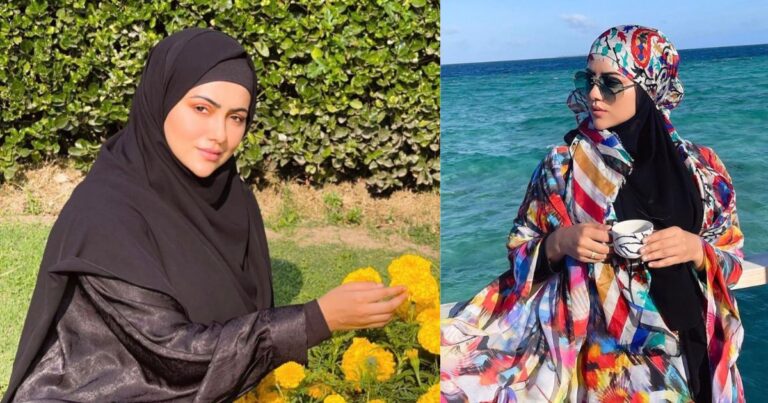 Aktres India SANA KHAN Kini Cantik Berhijab, Ada Butik Muslimah & Spa Kecantikan Sendiri