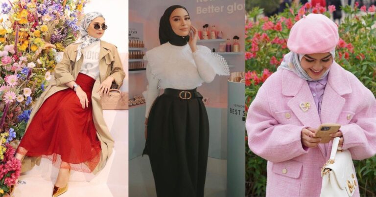5 Inspirasi Gaya Selebriti Berhijab Dalam Parisian Chic, Ringkas Tapi Tetap Stylish!