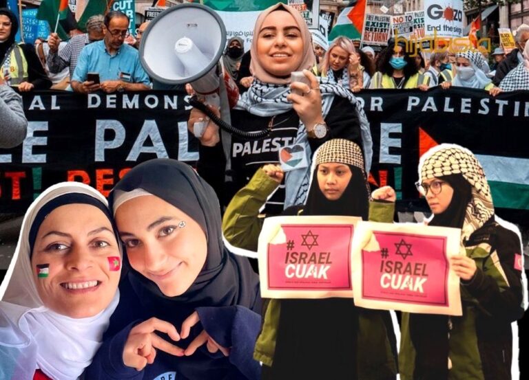 Tiga Hijabi Ini, Lantang Suarakan Isu Palestin! Mahu Bela Nasib Saudara Seagama Angkat #IsraelCUAK