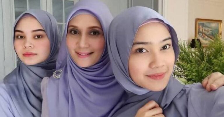 Cantiknya Anak-Anak Dara ARNI NAZIRA Bila Berhijab! Persis Ibu Mereka Ketika Muda