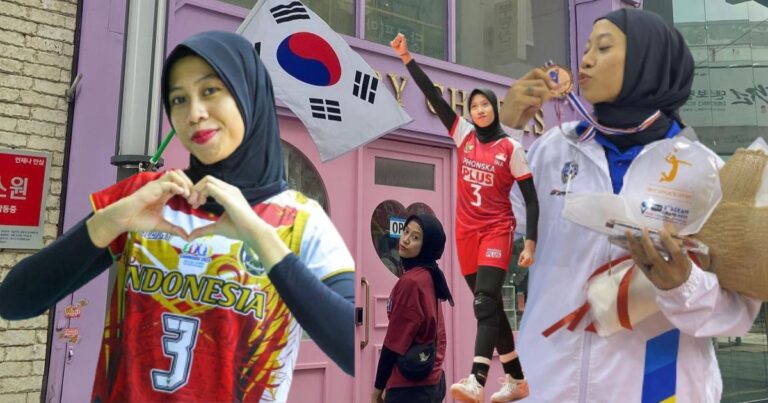 Digelar ‘Megatron’ MEGAWATI HANGESTRI Atlet Bola Tampar Berhijab Pertama Beraksi Di Liga Korea
