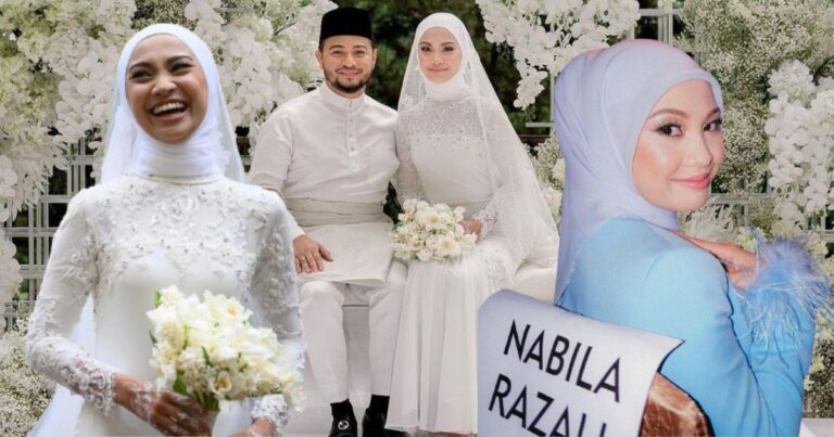 Hanya Sekali Lafaz NABILA RAZALI Selamat Bergelar Isteri, Kini Milik Businessman Kacak!