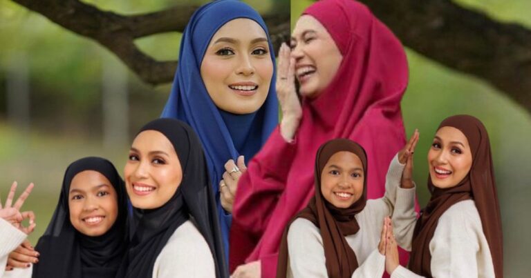 Gaya Sedondon NANA MAHAZAN & Anak Daranya Raih Pujian “Mummy Doakan Althea Istiqamah”