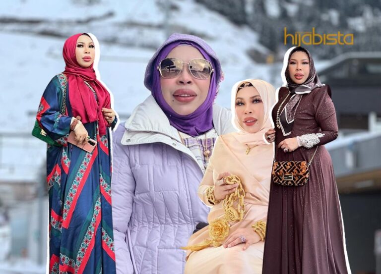 Gayakan Bunga Tangan Emas Dan Fesyen ‘Minimalis’ Buat DSV Nampak Versatil, Wajar Jadi Ikutan Hijabi