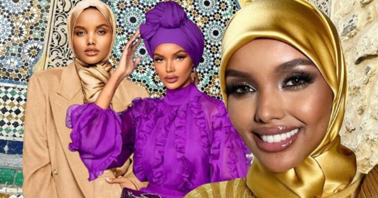 5 Gaya Tudung ‘Haute Couture’ Supermodel HALIMA ADEN, Ringkas Tapi Mewah!