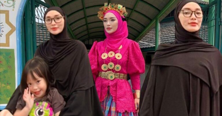 Selebriti Indonesia ZASKIA GOTIX Bertudung Selepas Pulang Umrah, Mohon Doa Kekal Istiqamah