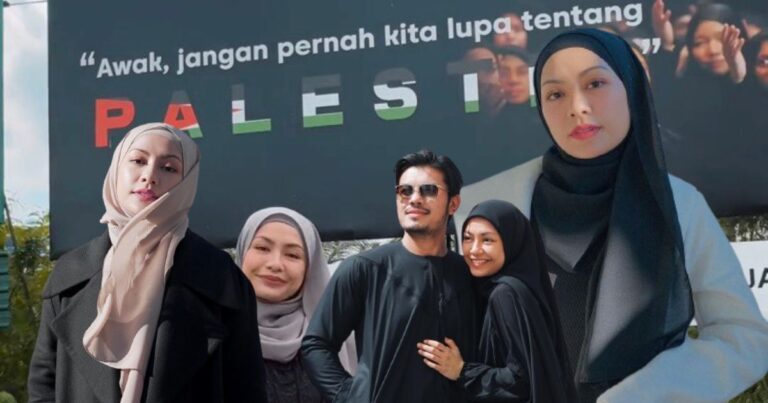 “Ini Usaha Kecil Aina” Papan Iklan Jadi Lambang Solidariti SYAFIQAH AINA Buat Palestin