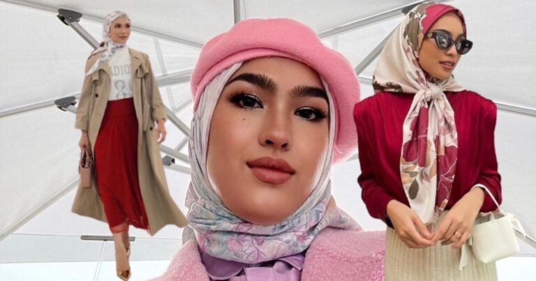 5 Inspirasi Gaya Selebriti Berhijab Dalam Parisian Chic, Ringkas Tapi Tetap Stylish!