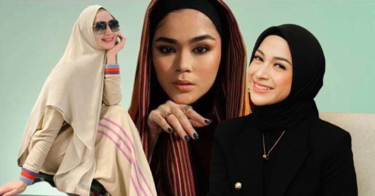 7 Selebriti Berhijab Nusantara Ini Sentiasa Presentable Dalam Berfesyen