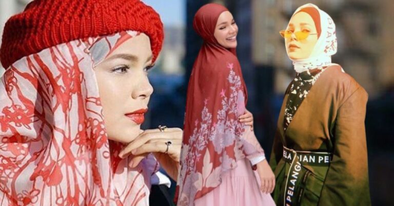 Inspirasi Gaya Tudung DEWI SANDRA, Sopan Namun Tetap Stylish!