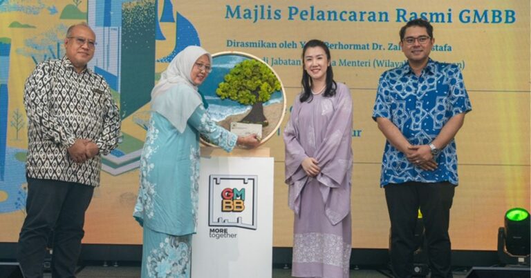 YB Dr Zaliha Mustafa Rasmi Hab Beli Belah Komuniti Kreatif GMBB, Mercu Kreativiti Kuala Lumpur