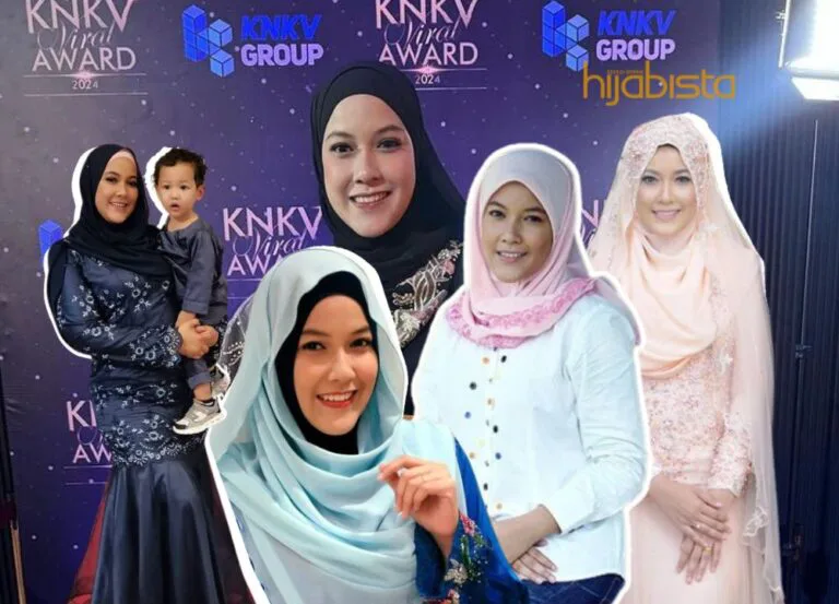 Rindu Dunia Lakonan, Raja Farah Kini ‘Manis’ Berhijab! Fokus Besarkan Tiga Cahaya Mata