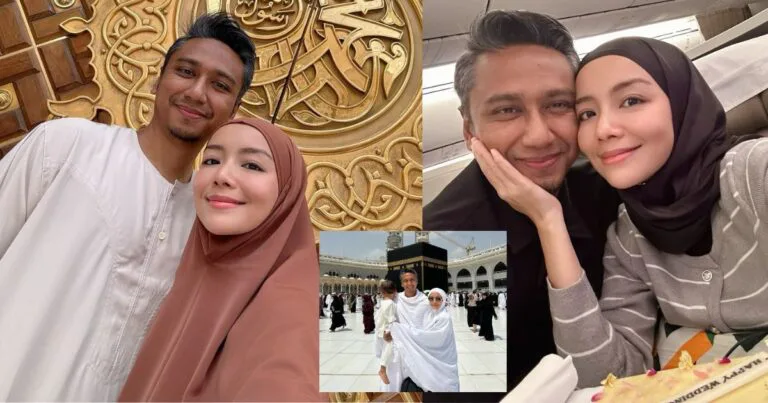 Momen Paling Sweet! MIRA FILZAH Rai Ulang Tahun Perkahwinan Di Tanah Suci