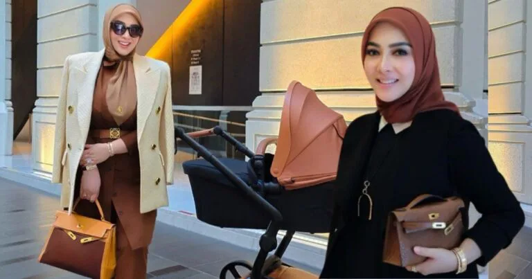Gaya Mahal SYAHRINI Sejak Bergelar Ibu, Beg Tangan Berjenama Hermes Tetap Jadi Pilihan