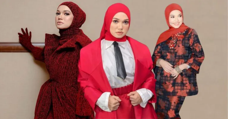 “Semakin Berani!” PUTERI SARAH LIYANA ‘Menyala’ Dalam Rona Merah