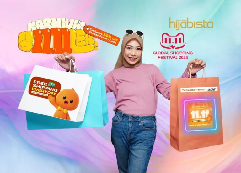 Promosi & Diskaun Lebih Besar, Jimat Banyak! Hijabi ‘Shopaholic’ Rebut Peluang Belah Beli Belah Luar Biasa Di Taobao