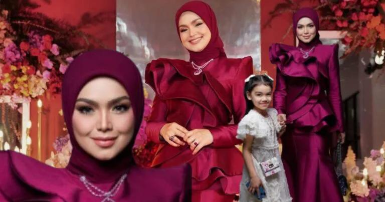 Anggun Dengan Gaun Merah Hati DATO’ SRI SITI NURHALIZA Dipuji Nampak Lebih Muda Tak Macam 46 Tahun!