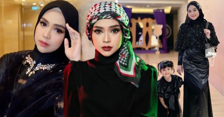 Inspirasi Fesyen Serba Hitam, Penampilan RIA RICIS Semakin Menawan