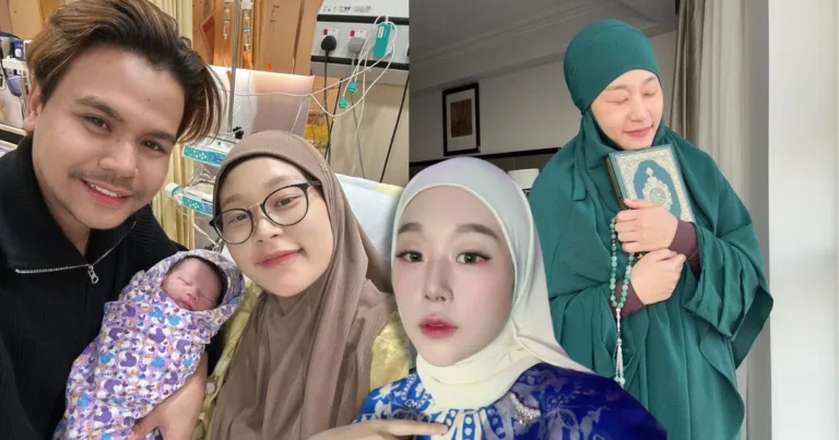 Mualaf Korea Selatan & Ibu Anak 2, Penampilan Bertudung Maryam You Narae Saat Bersalin Jadi Inspirasi