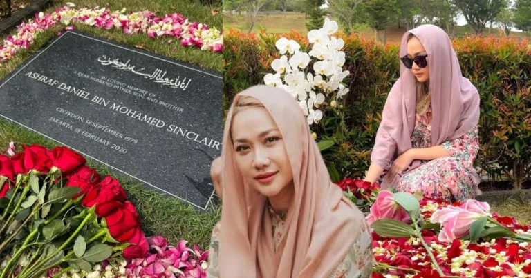 Penampilan Manis & Sopan BCL Ziarah Kubur Ashraf Sinclair, Konsisten Dengan Pakaian Bermotif Bunga