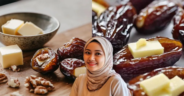 Resipi Kurma Butter Lemak Manis, Rasa Sedap & Fit Untuk Hijabi Berpuasa