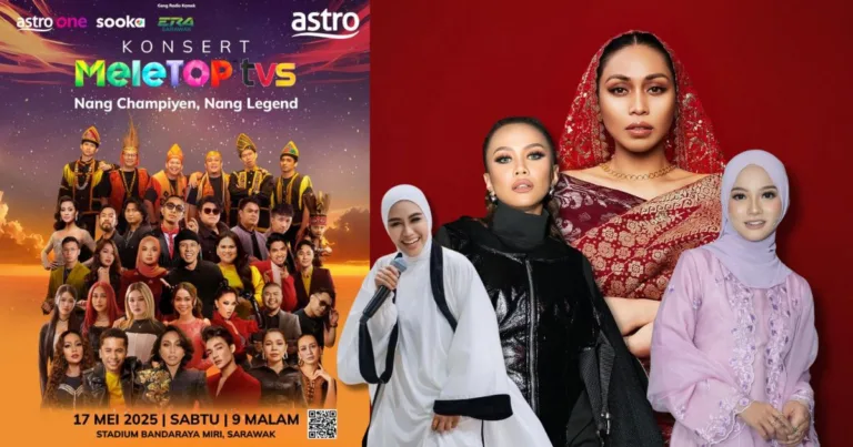 Astro & TVS Bawakan Dayang Nurfaizah, Hael Husaini, Nadeera, Marsha Milan Serta Ramai Lagi Ke Konsert MeleTOP TVS!