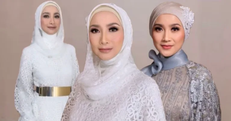 “Kedutan Pun Hampir Tak Kelihatan” Outfit Serba Putih Serlah Aura Awet Muda DESY RATNASARI