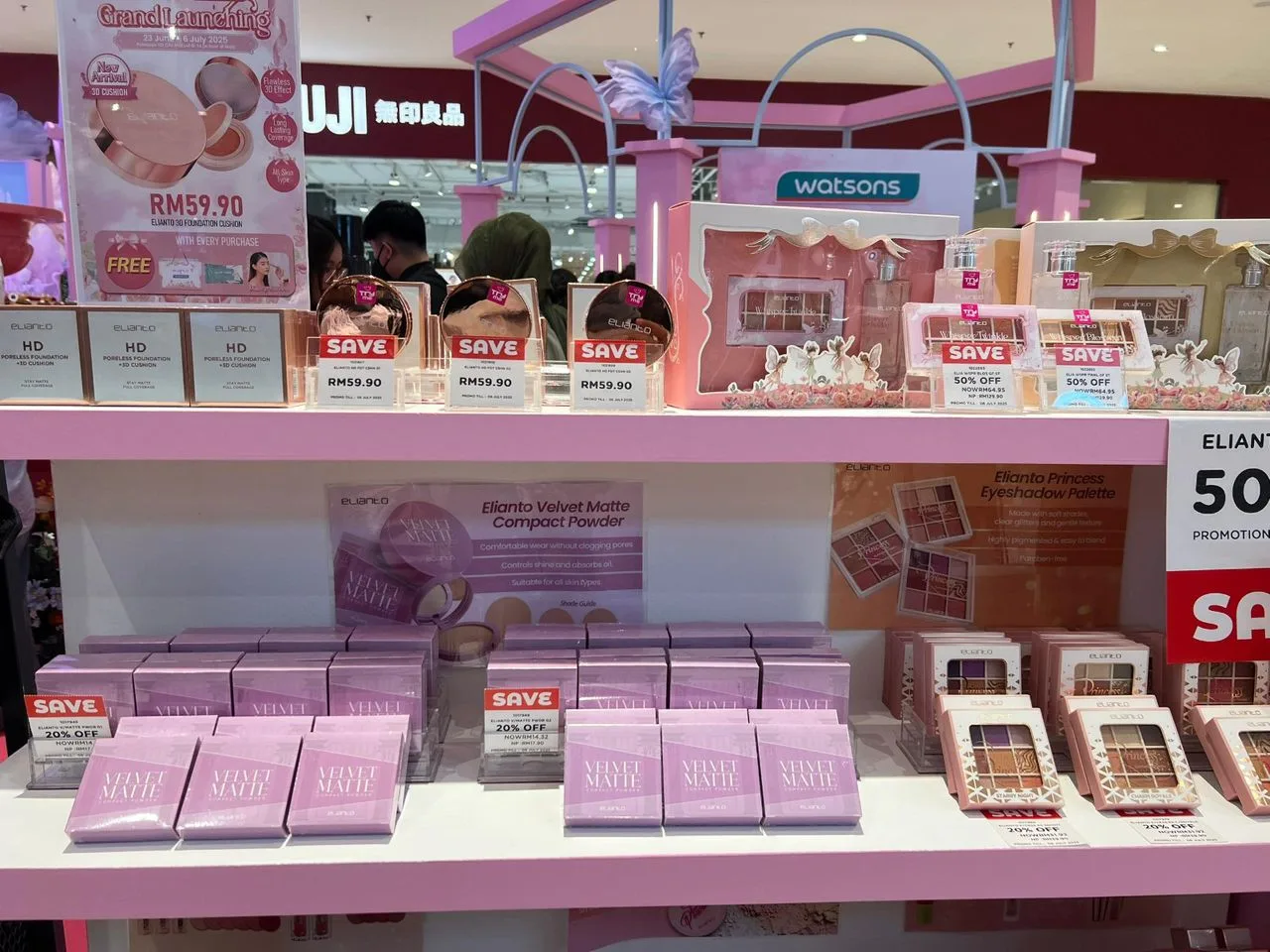 Rai Ulang Tahun ke-20, Kini Elianto Lebih Dekat Dengan Kita Di 132 Cawangan Watsons! 16 Rai Ulang Tahun ke-20, Kini Elianto Lebih Dekat Dengan Kita Di 132 Cawangan Watsons!