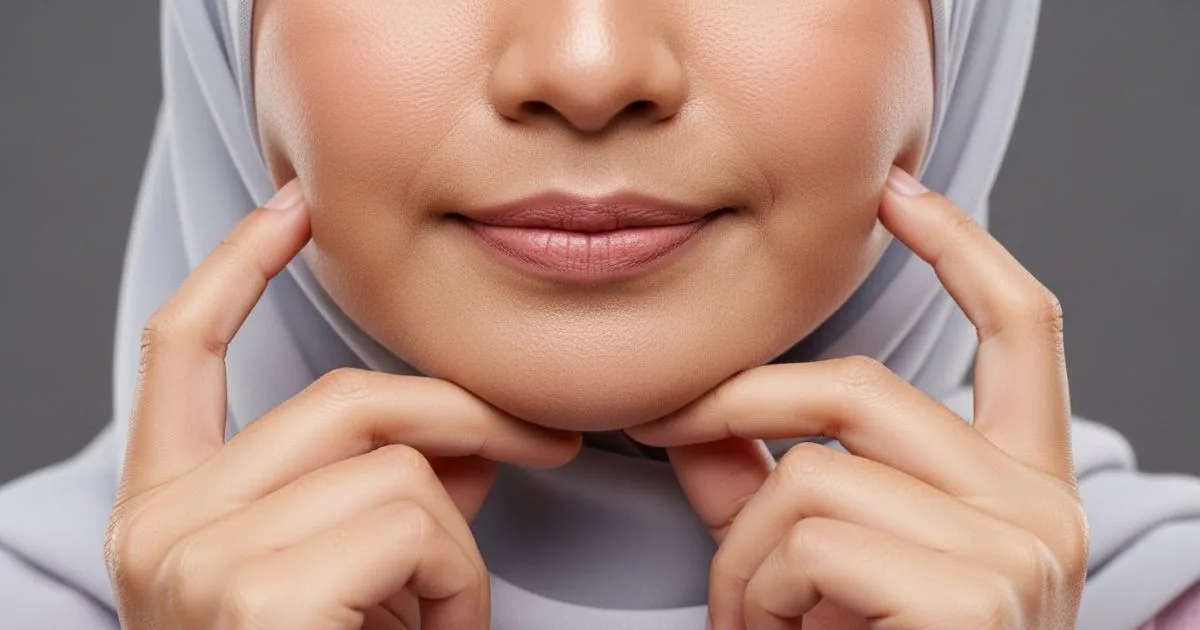 Double Chin Jadi Punca Hijabi Hilang Keyakinan? Ini Sebab Badan Slim Pun Ada Dagu Berlapis
