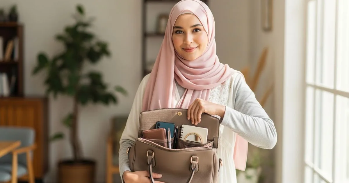 Saiz Beg Tangan Cerminkan Personaliti Hijabi? Ini Maksud Di Sebalik Mini Bag, Tote & Beg Besar 3 Saiz Beg Tangan Cerminkan Personaliti Hijabi? Ini Maksud Di Sebalik Mini Bag, Tote & Beg Besar