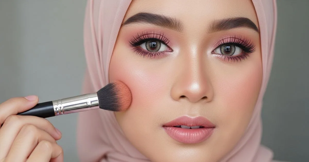 Rahsia Solekan Natural Hari Raya Untuk Hijabi, Nampak Fresh Tanpa Makeup Tebal