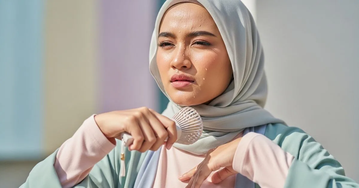 Fabrik Punca Bau Badan, Hijabi Kena Elak Pakai Waktu Panas