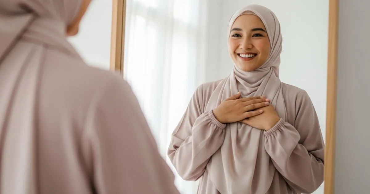 Keyakinan Hijabi! Tak Perlu Kurus Untuk Cantik, Ini Cara Paling Berkesan