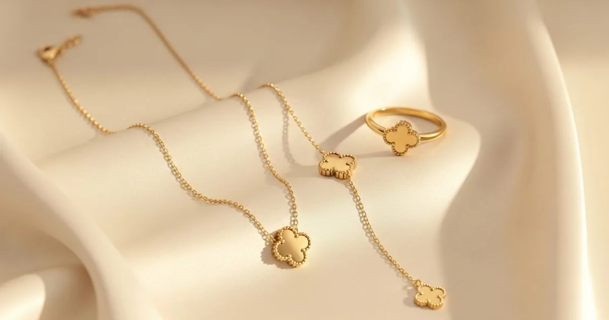 Perhiasan Daun Clover Jadi Trend, Ini Hukum Pemakaiannya Dalam Islam