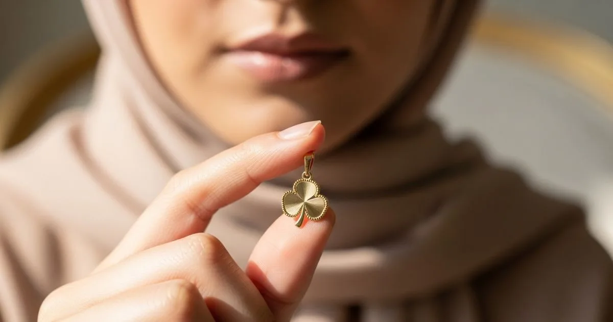 Perhiasan Daun Clover Jadi Trend, Ini Hukum Pemakaiannya Dalam Islam