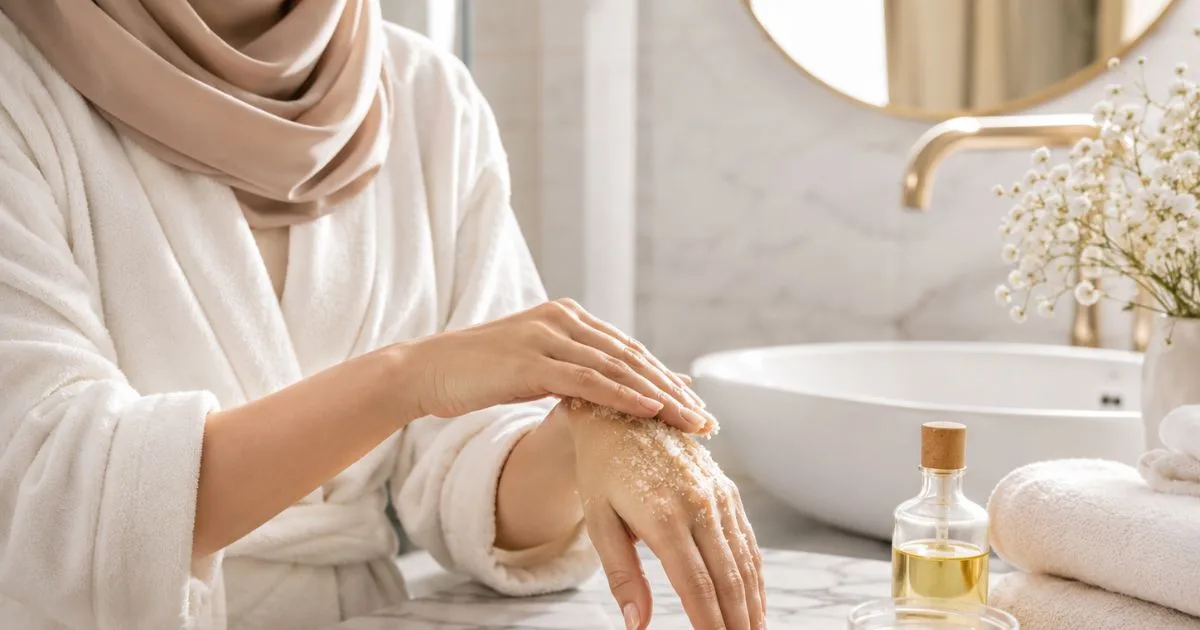 Manfaat Garam Untuk Kulit, Rahsia Skrub Semula Jadi Buat Hijabi