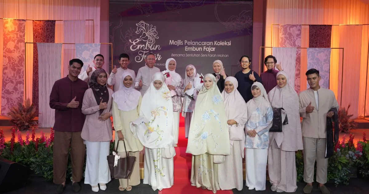 Tenang Selepas Subuh Jadi Inspirasi, Siti Khadijah Lancar Koleksi Embun Fajar 5 Tenang Selepas Subuh Jadi Inspirasi, Siti Khadijah Lancar Koleksi Embun Fajar